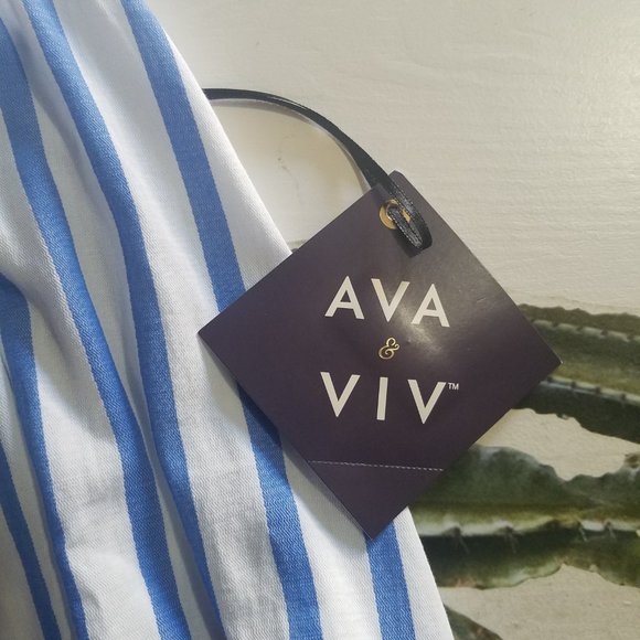 Striped Sundress Size 1X - Picture 9 of 14